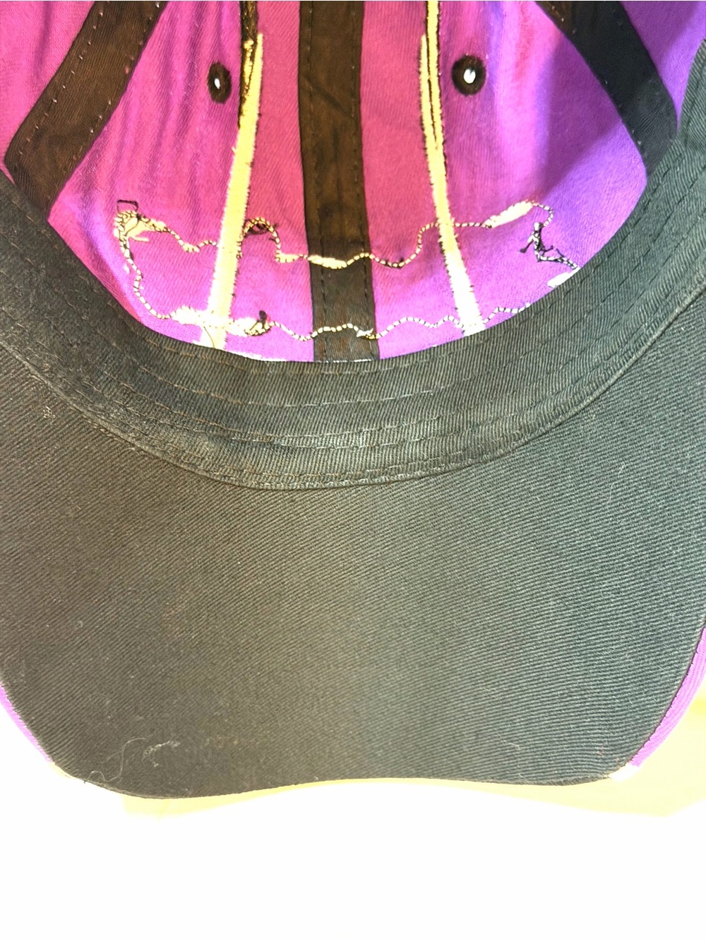 Hoosier Racing Team Purple & Black Racing Cap - Picture 6 of 6